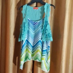 2-piece blouse
